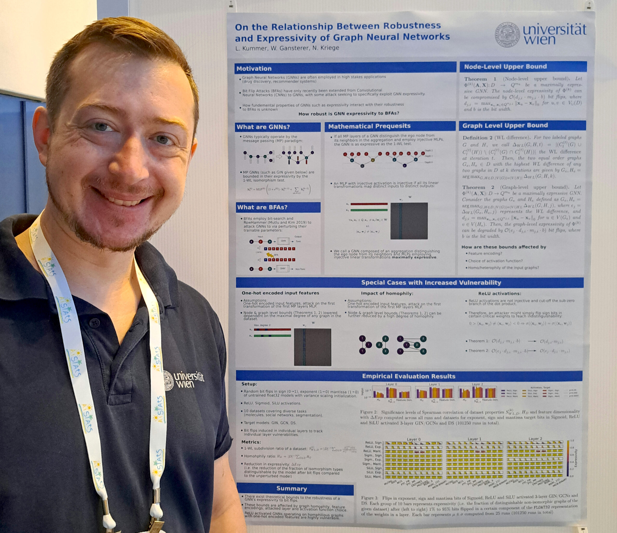 Lorenz presents at AISTATS 2025